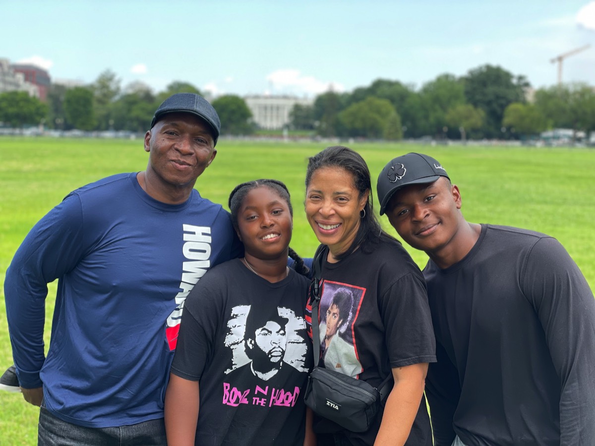 Wilson Family of San Antonio, TX at the White House in July 2023